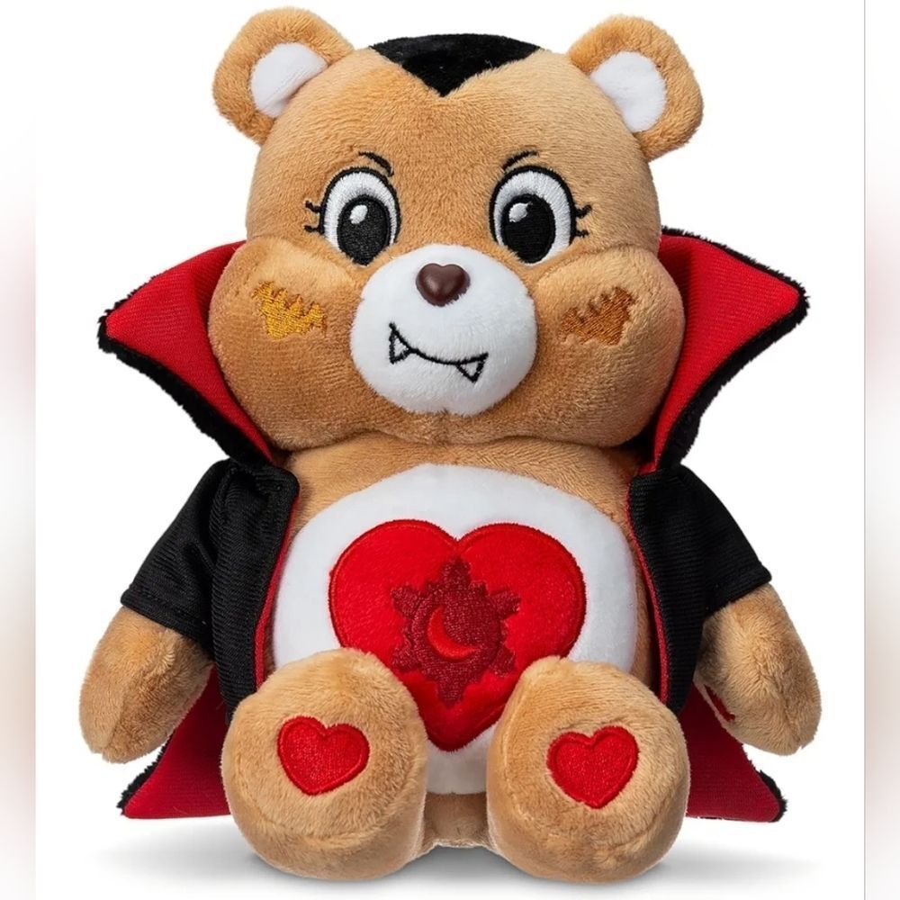 🔸️NWT Care Bear Tenderheart Dracula Stuffed Animal